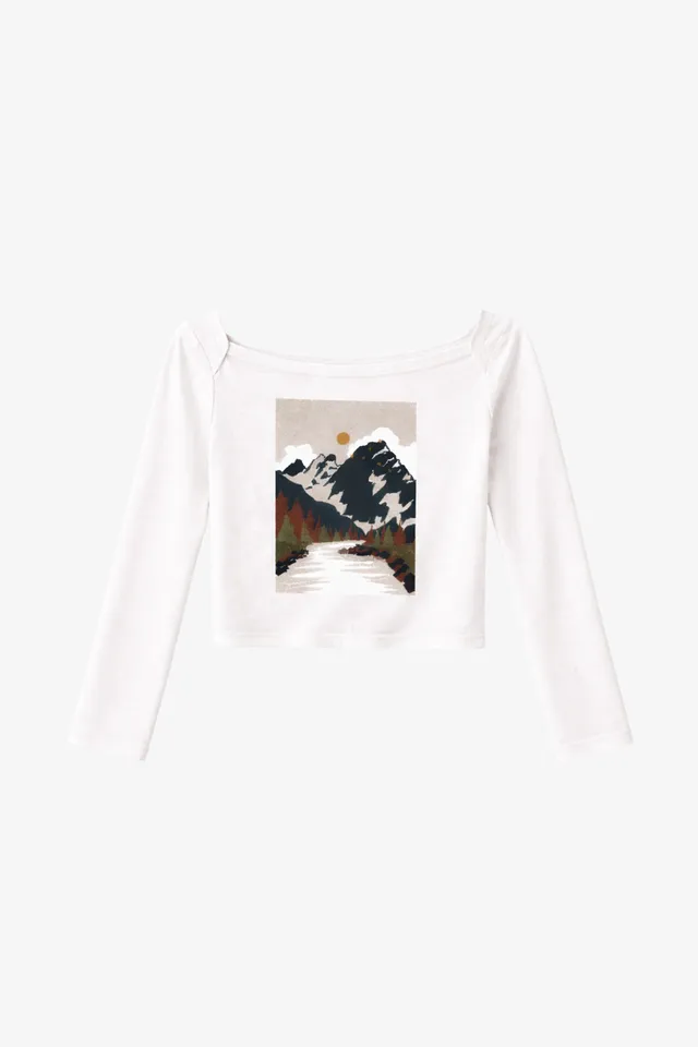 felicitas-loni-damen-t-shirt-bio-baumwolle-bergmotiv image 1