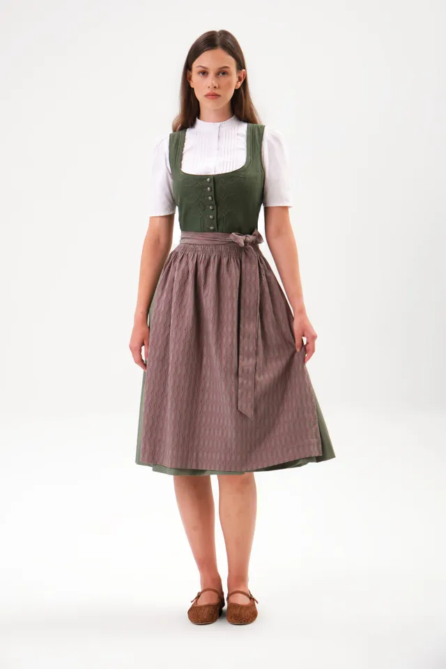 felicitas-dolores-damen-dirndl-leinen-midi image 1