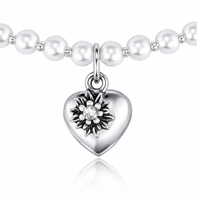 trachtenland-luisia-kinder-perlenkette-luna-mit-swarovski-wei image 1