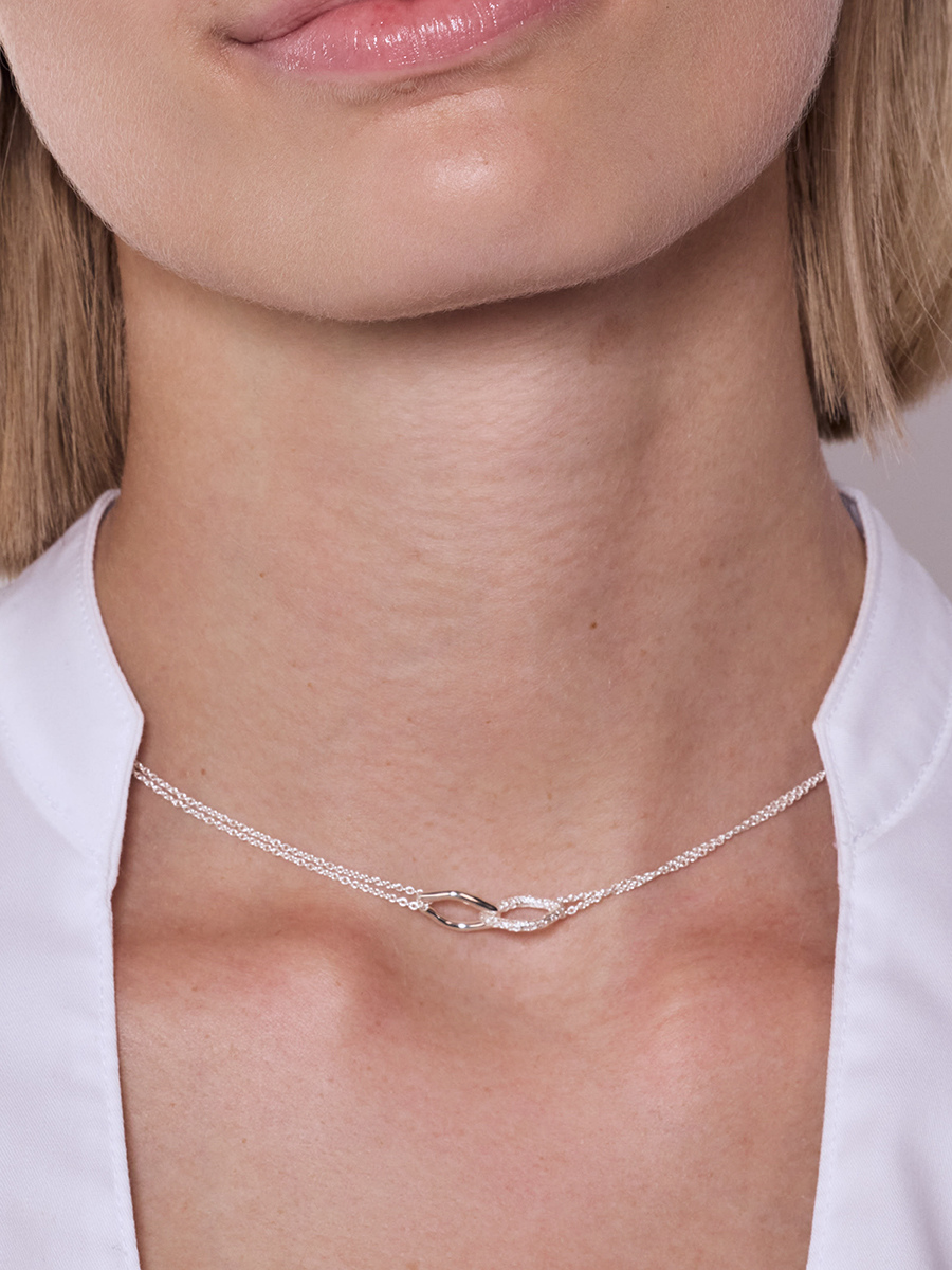 heimatgl-ck-double-ring-necklace-lilly-kette-silber-925 image 2
