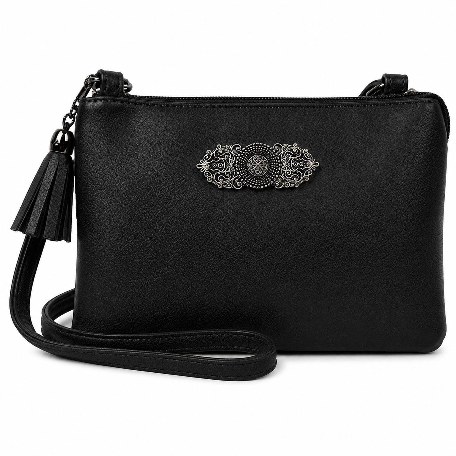 trachtenland-trachten-handtasche-sofia-dirndl-umh-ngetasche-schwarz image 1
