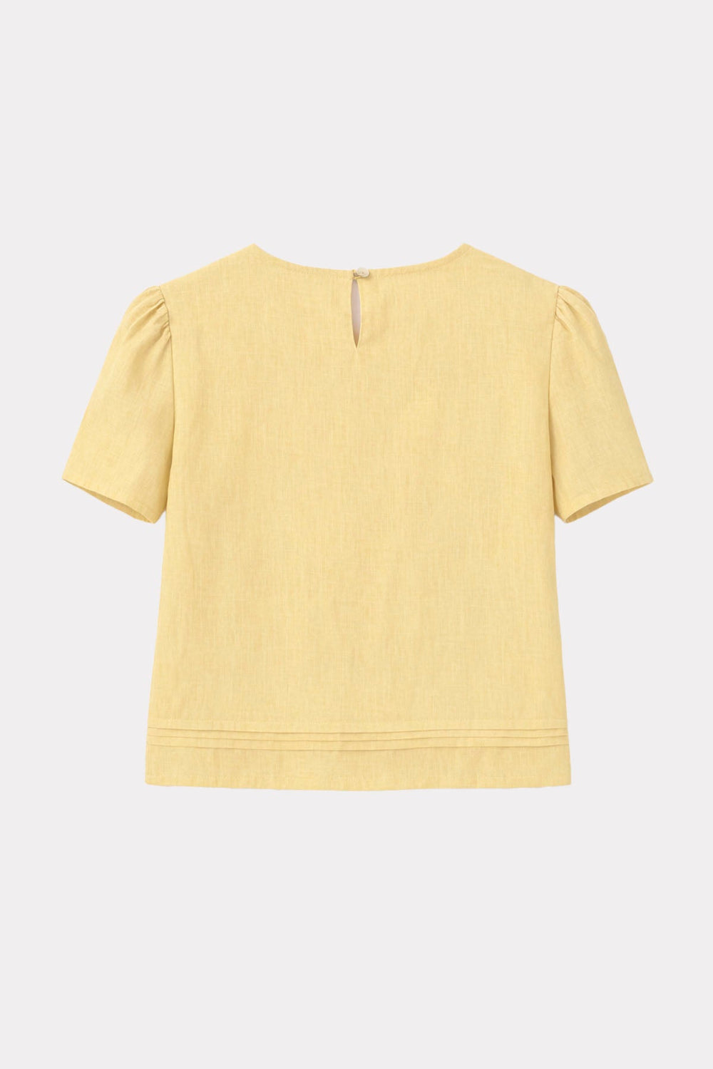 felicitas-bena-damen-bluse-kurzarm-leinen-baumwolle image 2