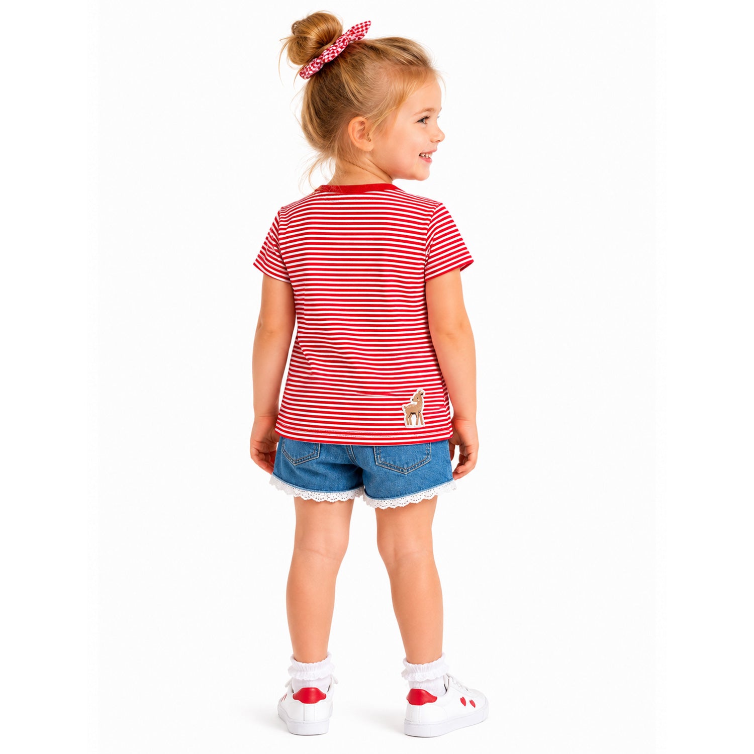 trachtenland-bondi-m-dchen-t-shirt-herzilein-86981-rot-wei-geringelt image 7