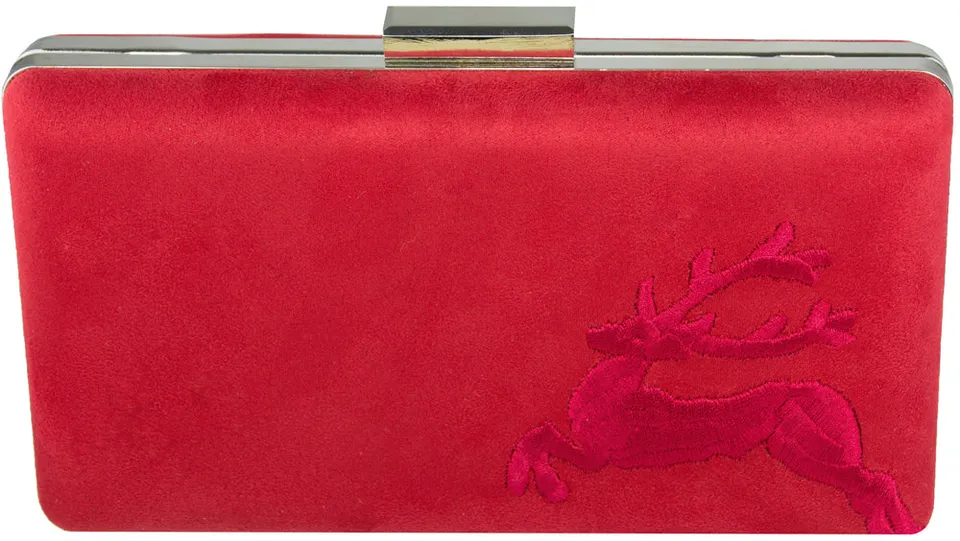 trachtenland-handtasche-mit-hirschstickerei-clutch-rot image 1