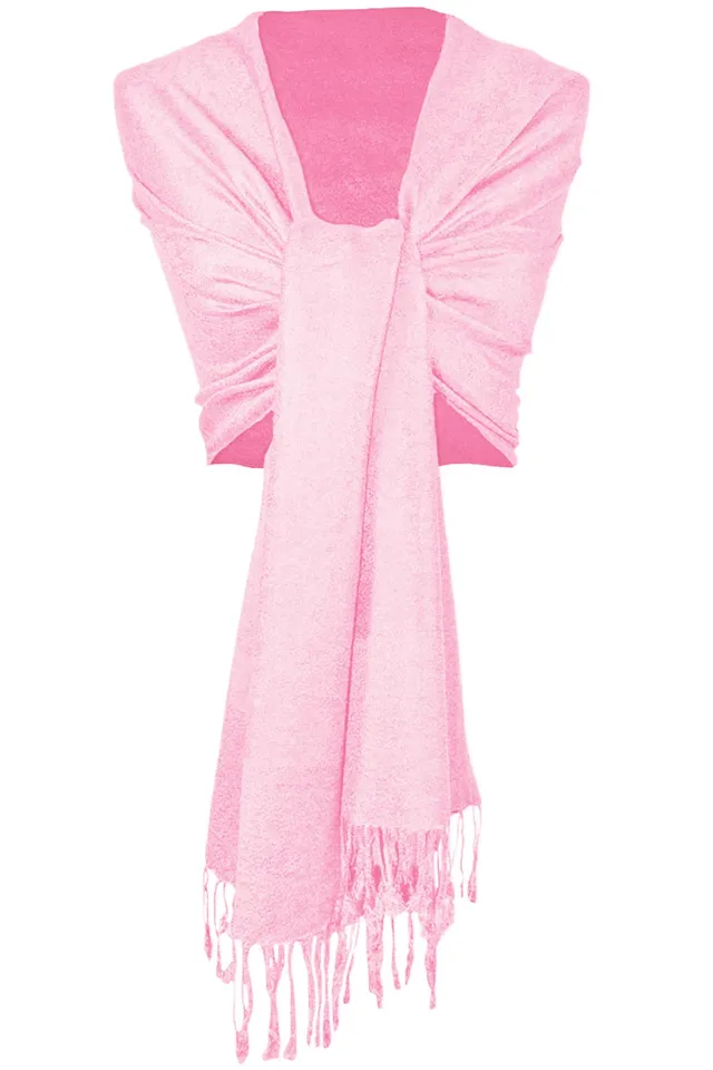 trachtenland-halstuch-stola-aus-viskose-185-x-70-cm-rosa image 1