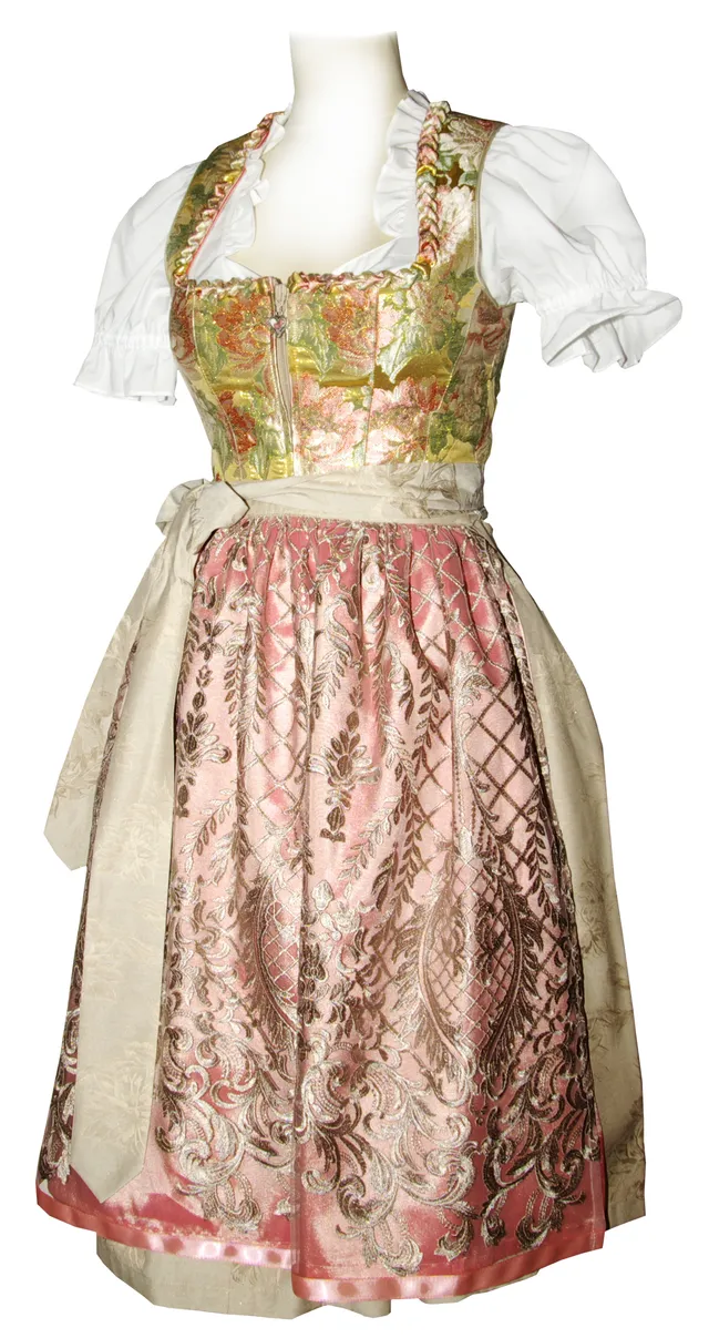 trachten-benkert-fresi-dirndl-rosa-beige image 1