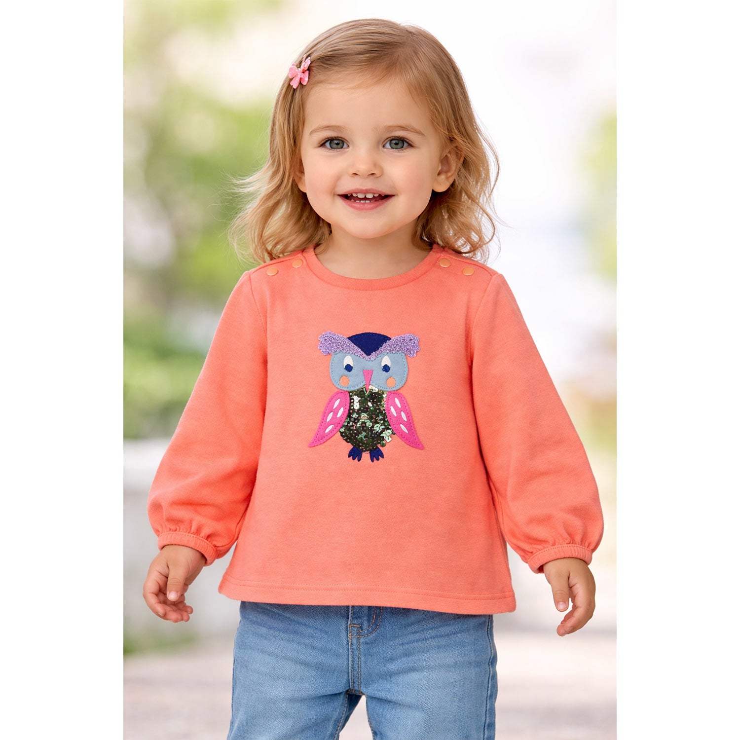 bondi-baby-langarmshirt-eule-86968-apricot image 3