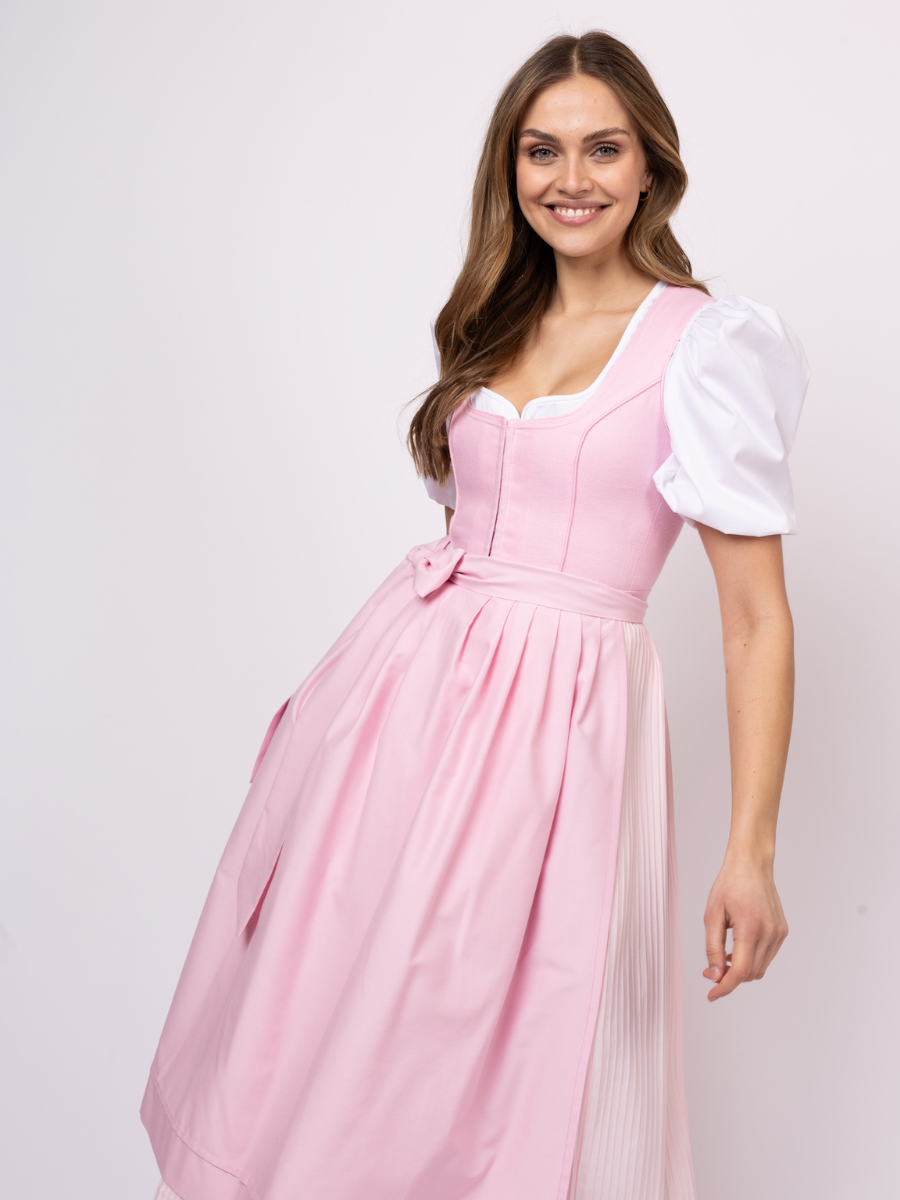 heimatgl-ck-dirndl-rosa-leinendirndl-mit-plisseerock image 5