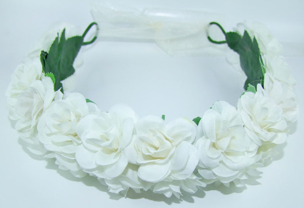trachtenland-blumenkranz-zum-binden-mit-rosen-wei-haarschmuck image 2