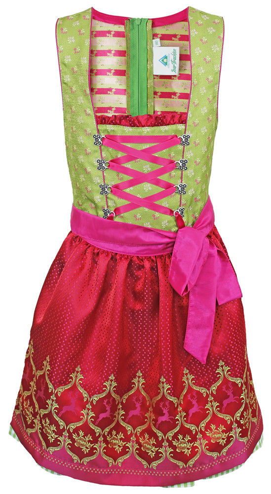 isar-trachten-jugend-dirndl-clarissa-gr-n-pink image 8
