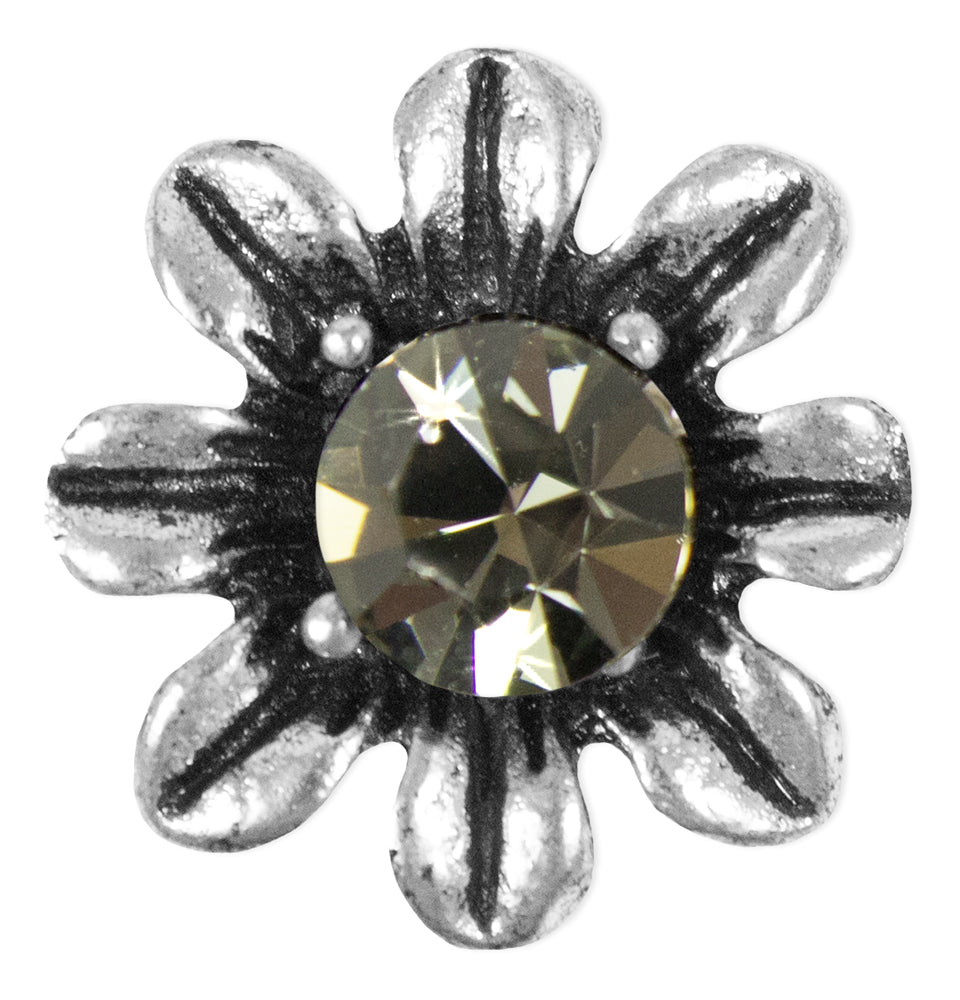 trachtenland-blumen-collier-mit-ohrh-ngern-black-diamond-set image 2