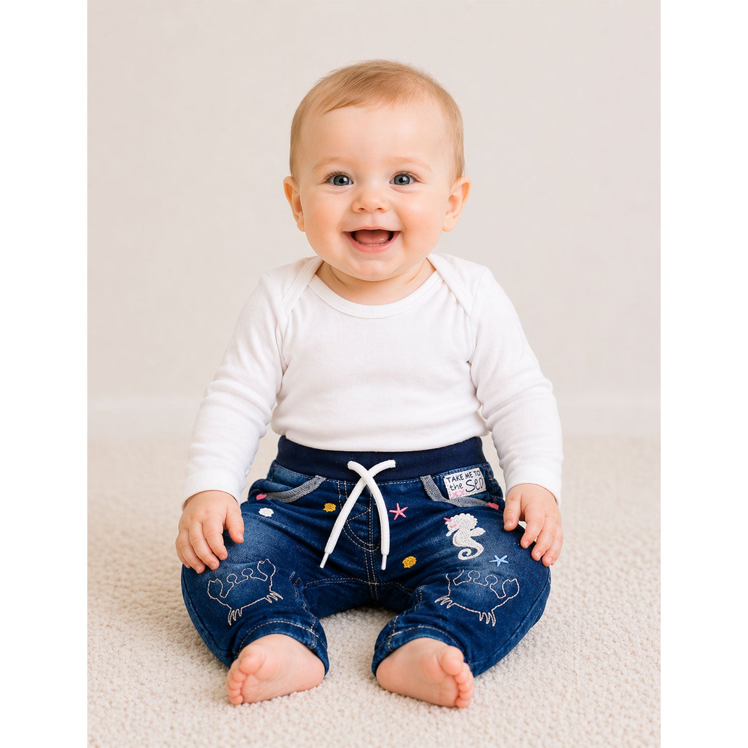 trachtenland-bondi-baby-m-dchen-jeans-marine-life-86699-blue-denim image 3