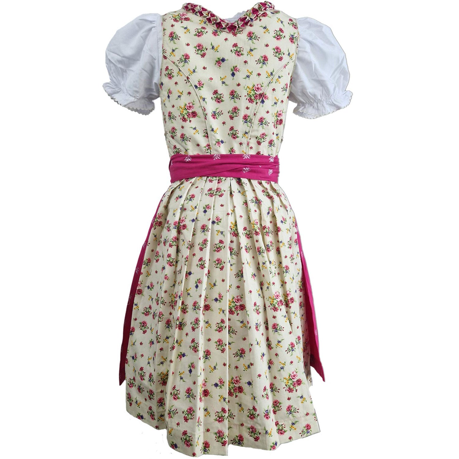 trachtenland-maddox-kinder-dirndl-hellen-3-tlg-mit-bluse-creme-pink image 2