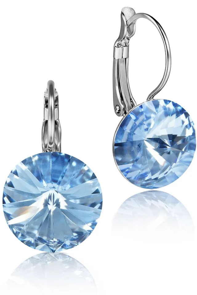 luisia-ohrringe-rivoli-12mm-kristalle-von-swarovski-light-safir image 1