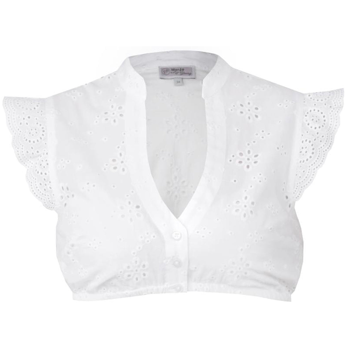 trachtenland-marjo-dirndlbluse-kunreuth-fl-gelarm-offwhite image 1