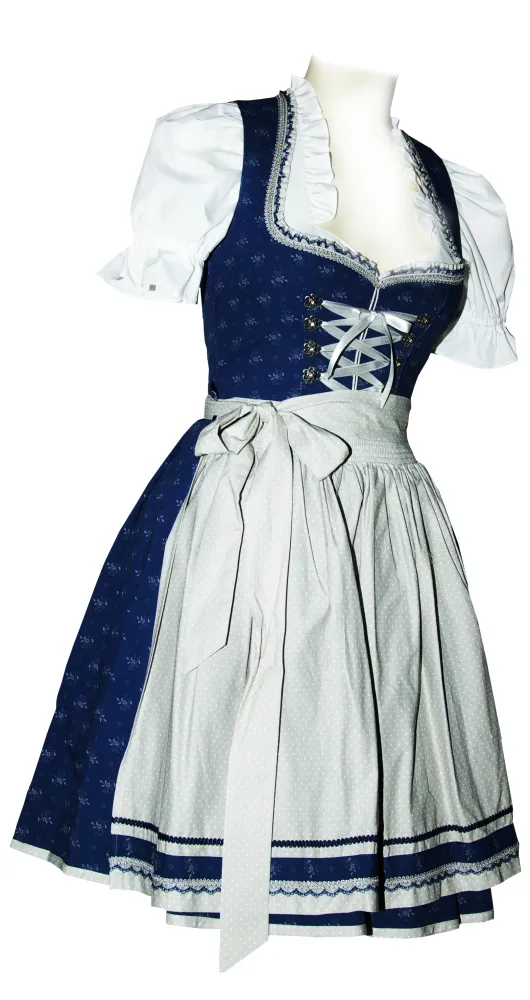 trachten-benkert-franka-dirndl-marine-grau image 1