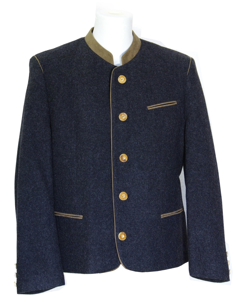 trachten-benkert-janker-hochgeschlossen-jacke-anthrazit image 1