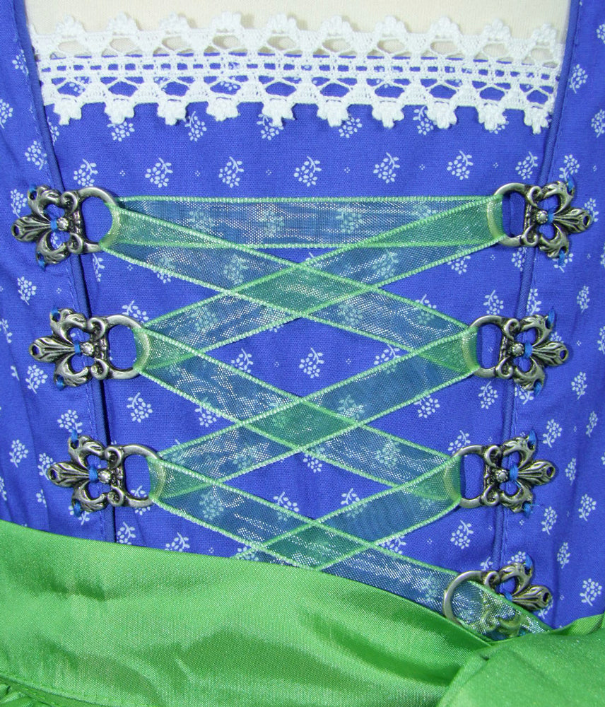 isar-trachten-jugend-dirndl-stefanie-44867-blau-gr-n-mit-sch-rze image 4