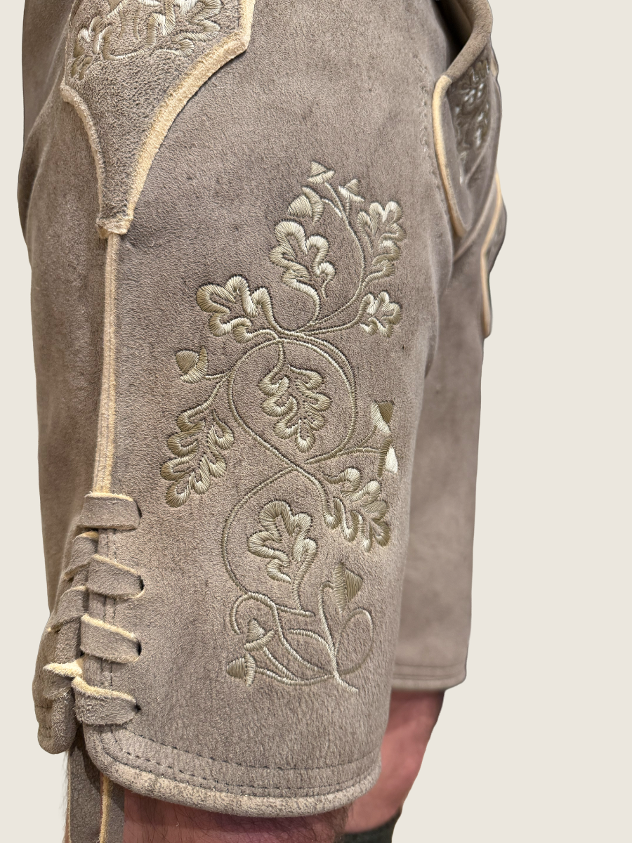 heimatgl-ck-lederhose-herzogstand-hirsch-sandhell-herren image 3