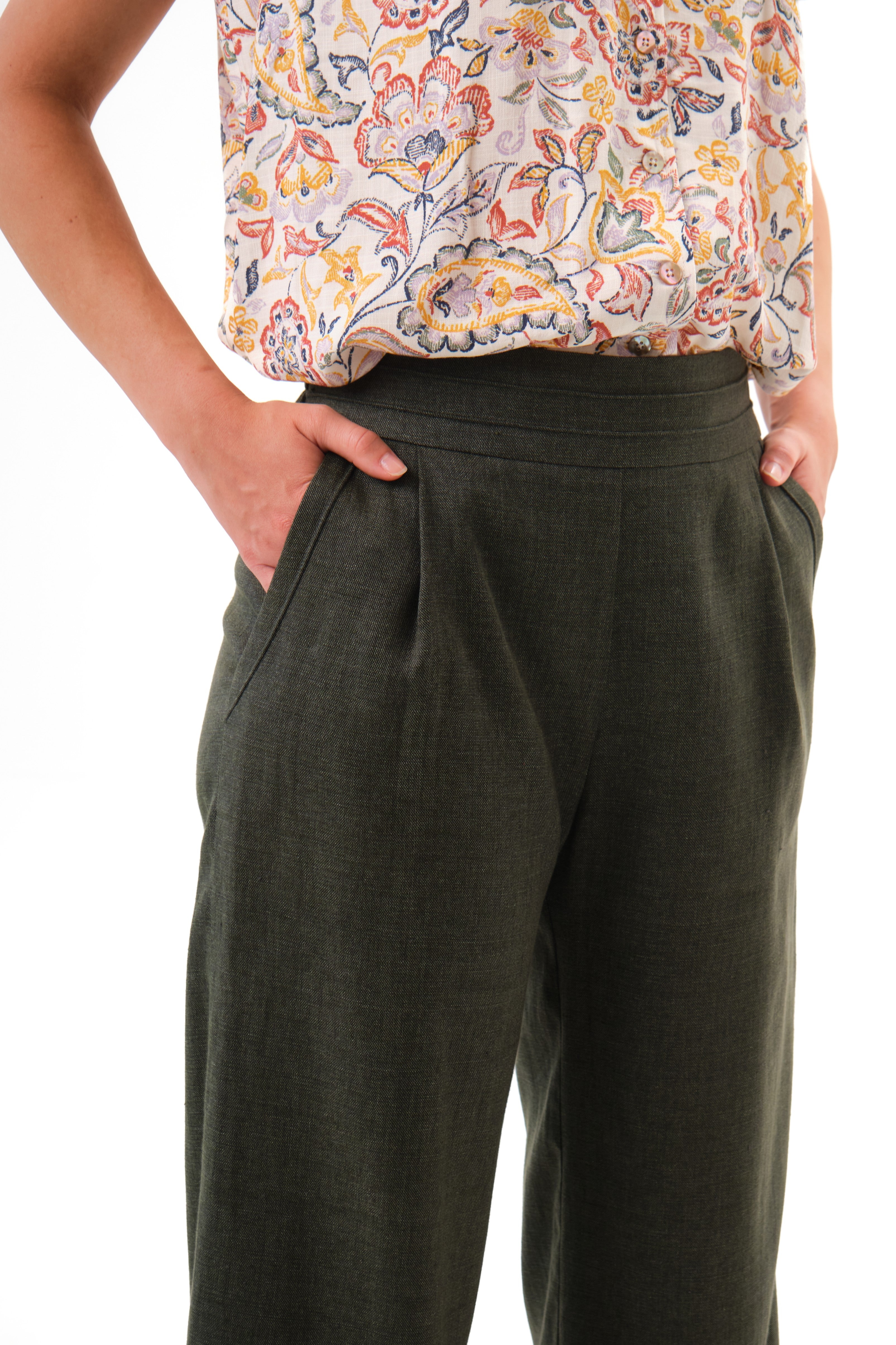 felicitas-damenhose-halika-leinen-stretch-lang image 2