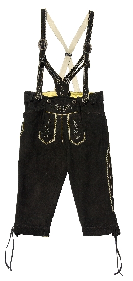 trachten-benkert-max-lederhose-wildbock-schwarz image 1