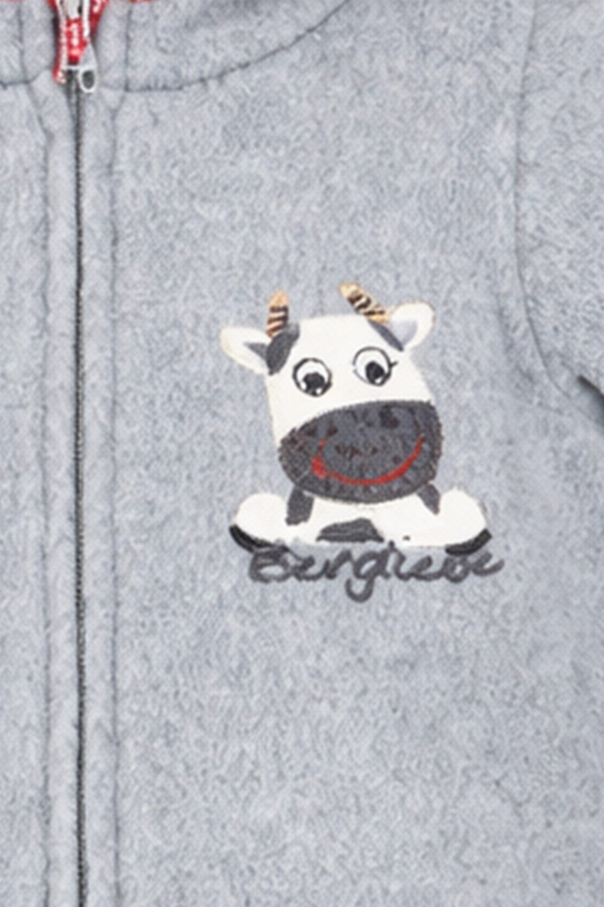 trachtenland-bondi-baby-fleece-overall-kuh-93665-grau-strampler image 6