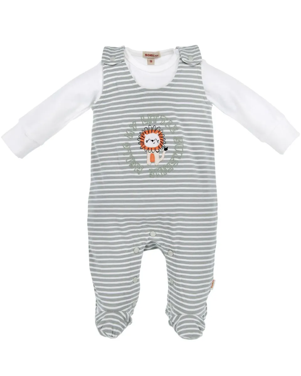 trachtenland-bondi-baby-strampler-l-we-93971-khaki-wei image 1