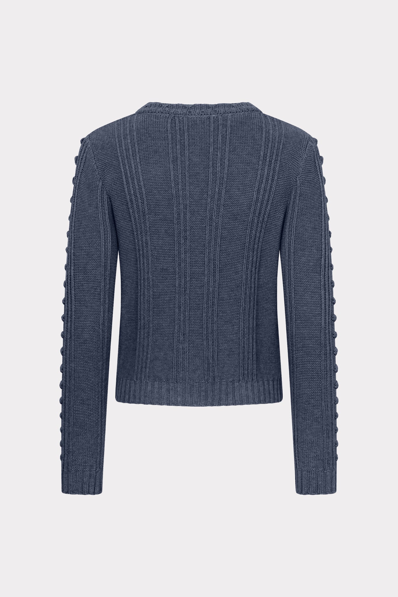 felicitas-damen-strickcardigan-claudine-baumwoll-wolle-silberknopf image 3