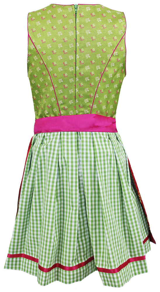 isar-trachten-jugend-dirndl-clarissa-gr-n-pink image 2