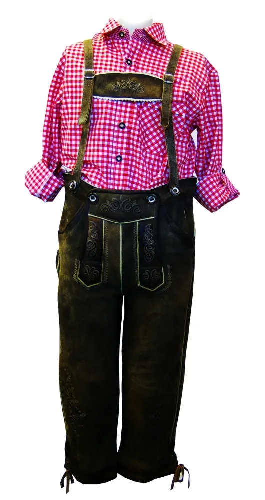 trachten-benkert-richard-lederhose-antik-ohne-hemd image 1