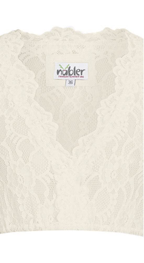 n-bler-dirndlbluse-damen-laura-creme-kurzarm-spitze-v-ausschnitt-landhaus image 7