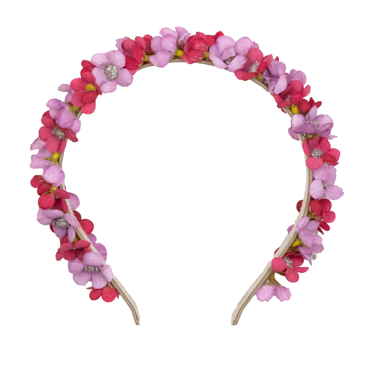 trachtenland-blumen-haarreif-elfe-schmaler-bl-tenkranz-rosa-rot image 3