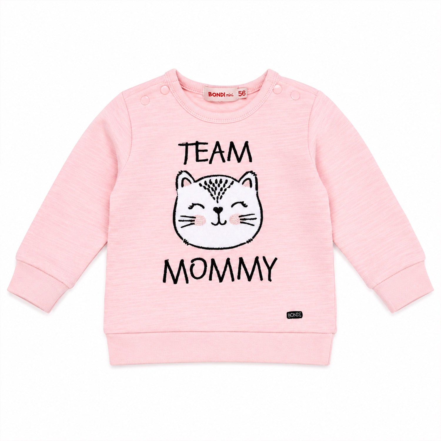 trachtenland-bondi-baby-langarmshirt-k-tzchen-93701-apricot-schwarz-pullover image 1
