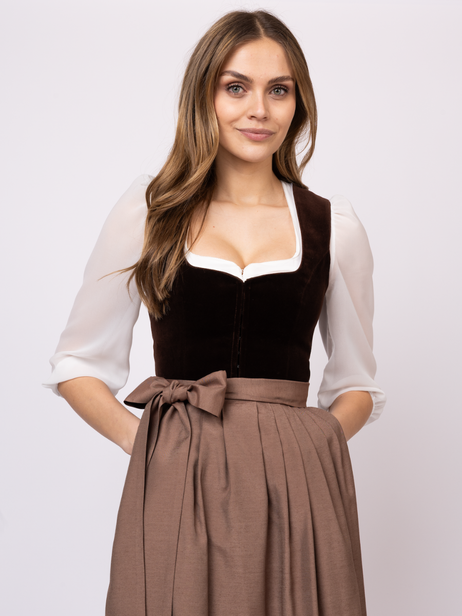 heimatgl-ck-bluse-martina-chiffon-dirndlbluse-3-4-arm image 3