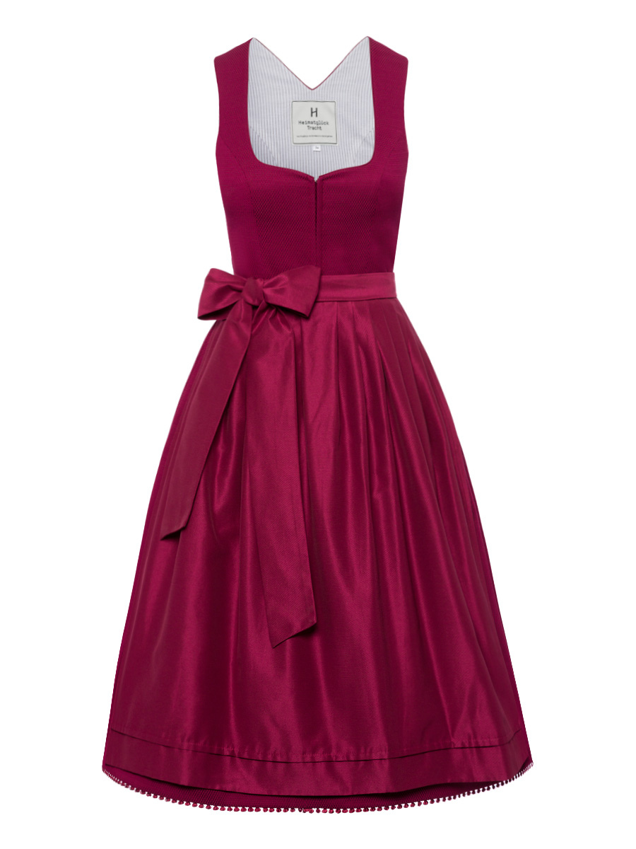 heimatgl-ck-dirndl-nelly-pink-rot-herzausschnitt image 1