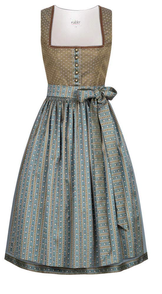 n-bler-dirndl-midi-petra-in-oliv image 1