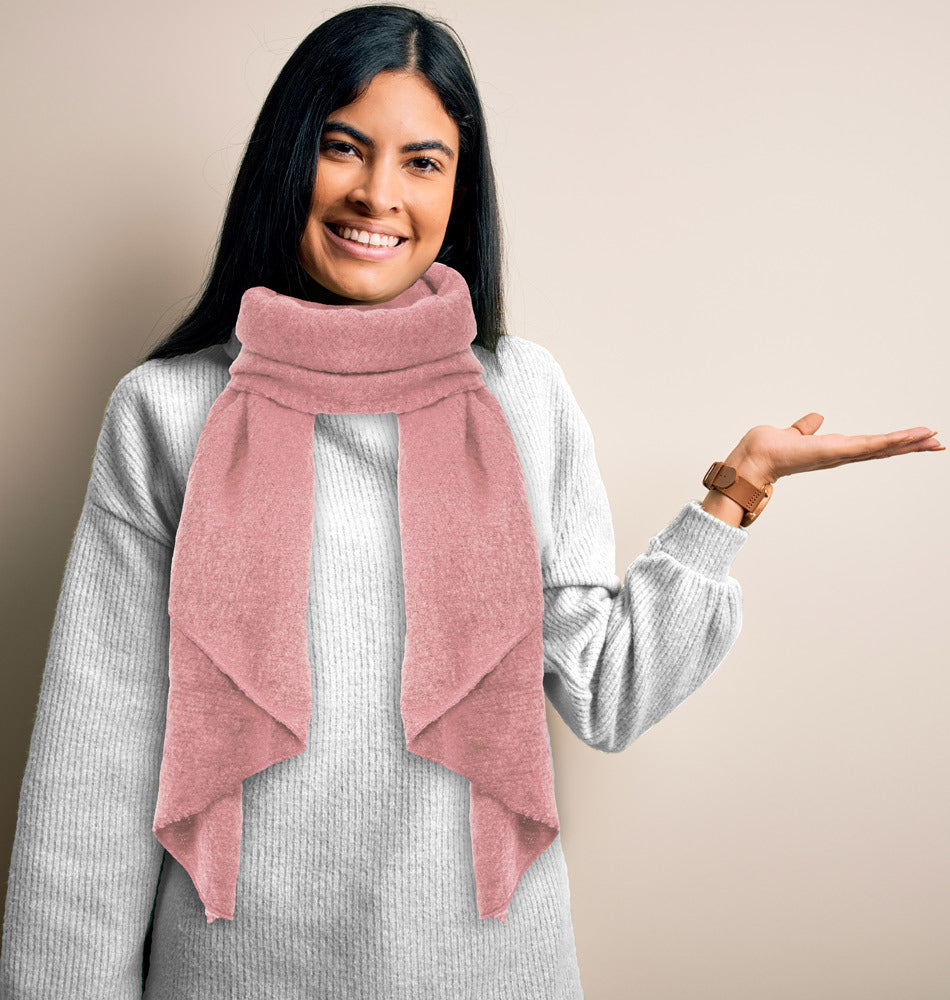 trachtenland-schal-eliana-trachtentuch-rosa-250-x-63-cm image 2