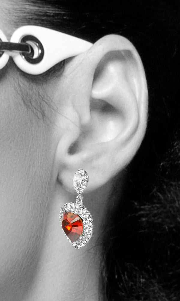 luisia-ohrstecker-herz-mit-premium-kristallen-rot-kristall image 2
