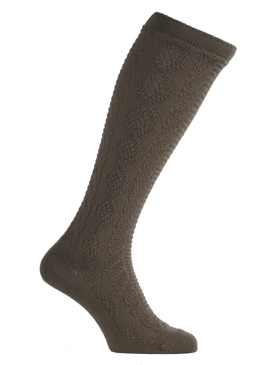 heimatgl-ck-strumpf-andreas-kurzhosenstrumpf-taupe-schurwolle image 1