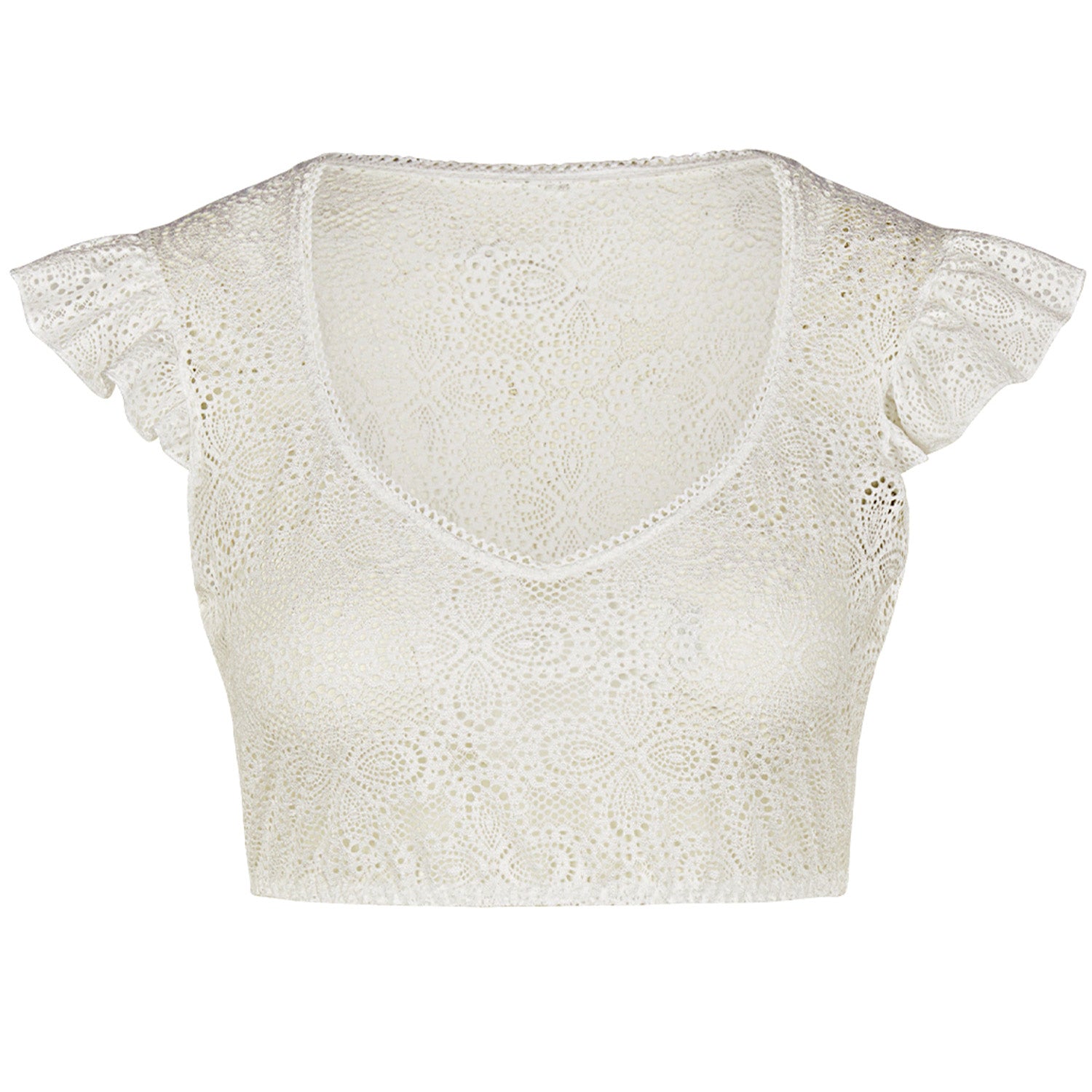 trachtenland-nina-von-c-spitzen-dirndlbluse-laila-fl-gelarm-48468360-champagner image 2