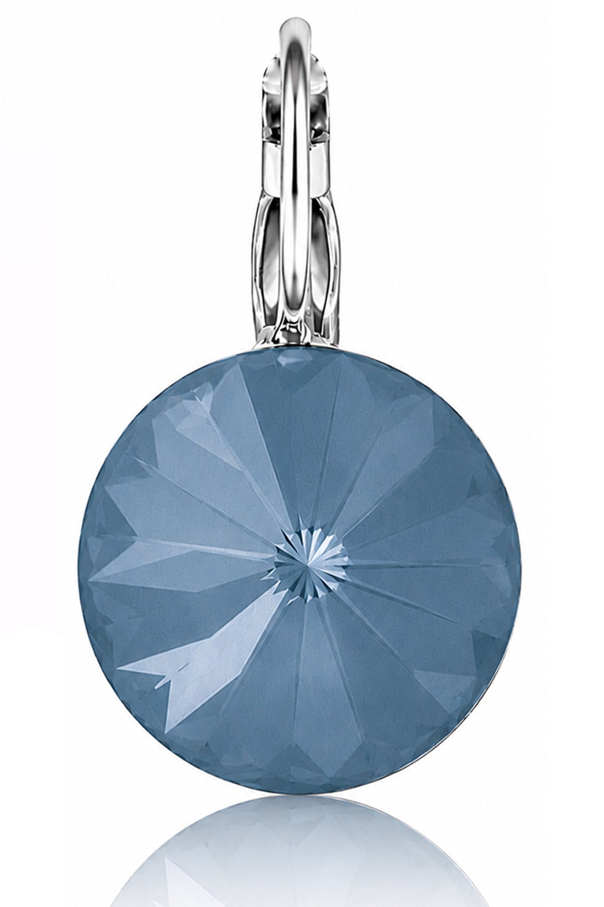 trachtenland-luisia-rivoli-ohrringe-14-mm-matt-denim-mit-swarovski-kristallen image 3