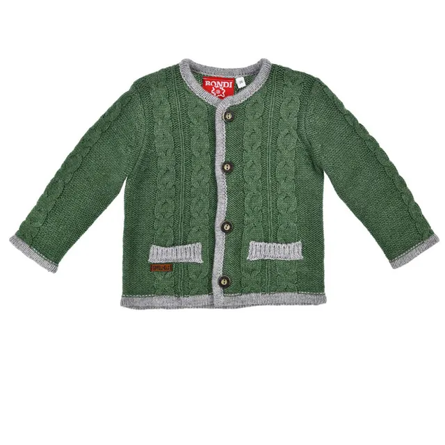 bondi-jungen-trachten-strickjacke-zopfmuster-91639-gr-n image 1