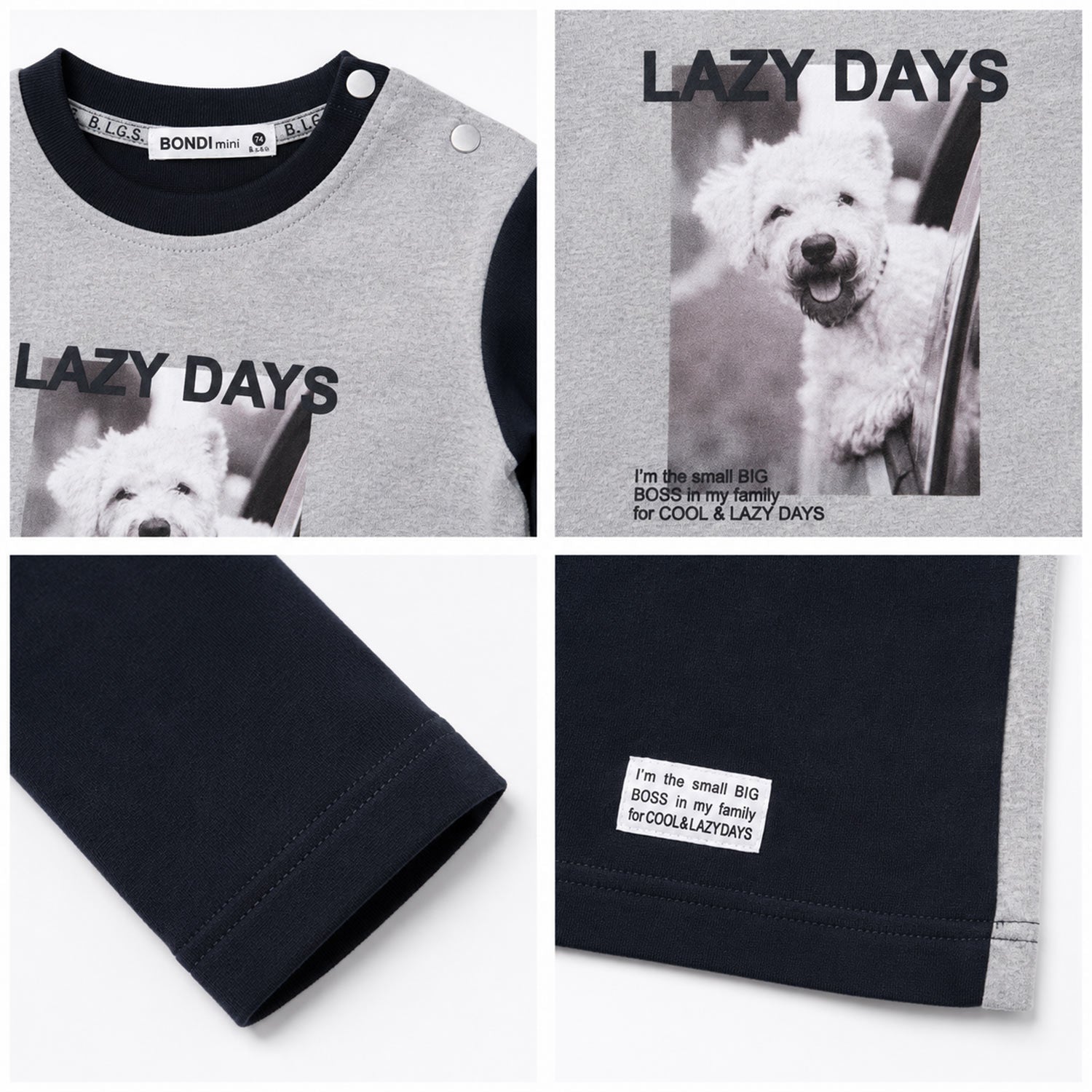 bondi-jungen-langarmshirt-lazy-days-91562-grey-melange image 5