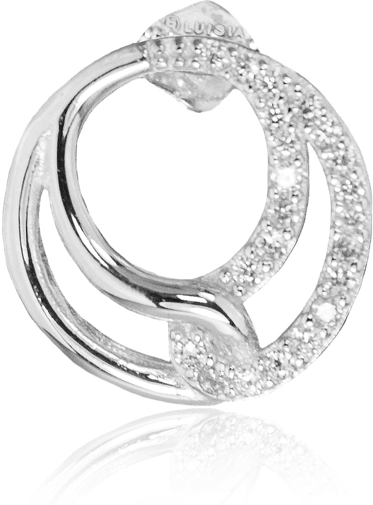 trachtenland-luisia-ohrstecker-infinity-ringe-66523-silber-zirkonia image 2