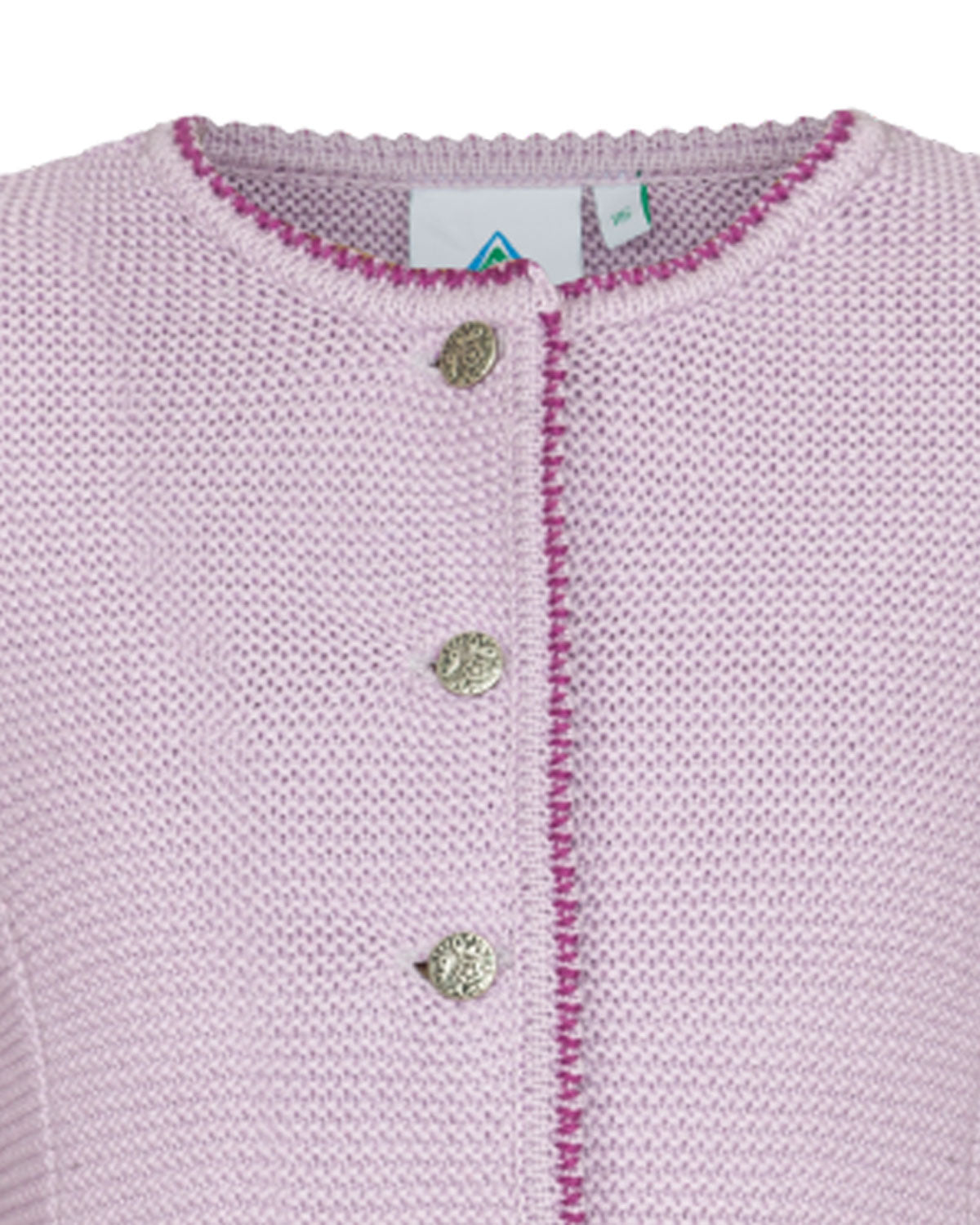 trachtenland-isar-trachten-kinder-strickjacke-amy-47068-flieder image 2