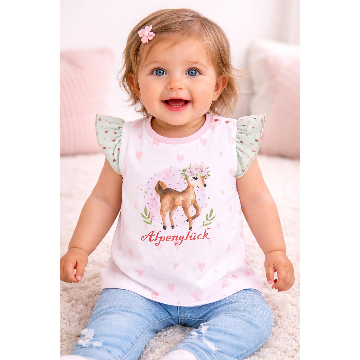 bondi-baby-m-dchen-t-shirt-bambi-86751-wei-rosa image 3