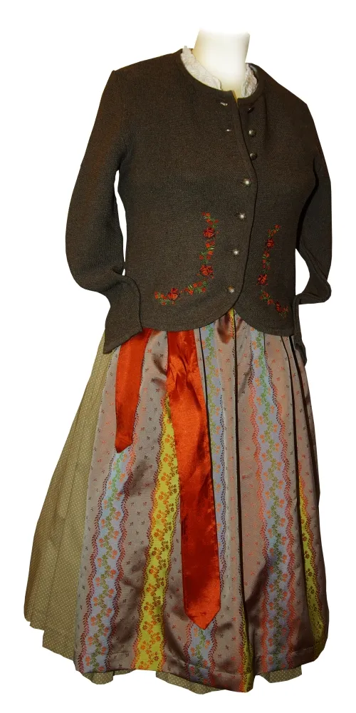 trachten-benkert-bl-mchen-dirndl-beige-rot-mit-jacke image 1
