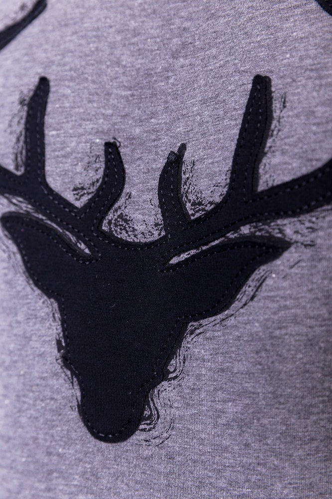 trachtenland-kr-ger-buam-t-shirt-wilder-hirsch-grau image 5