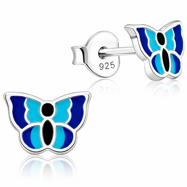 trachtenland-luisia-ohrstecker-schmetterling-e-15470-2-blau image 1