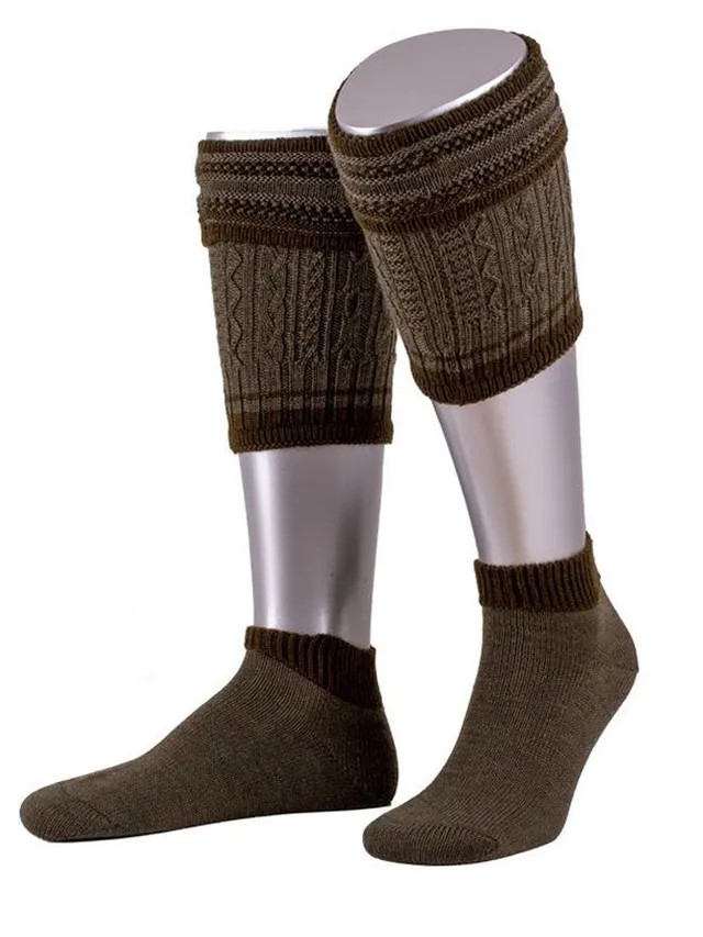 heimatgl-ck-loferl-markus-olive-herren-wadenstulpen image 1